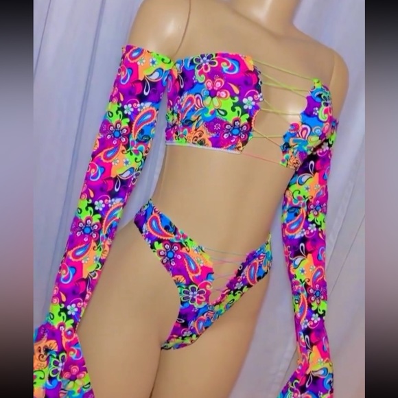Other - Edc festival/Rave neon outfit set